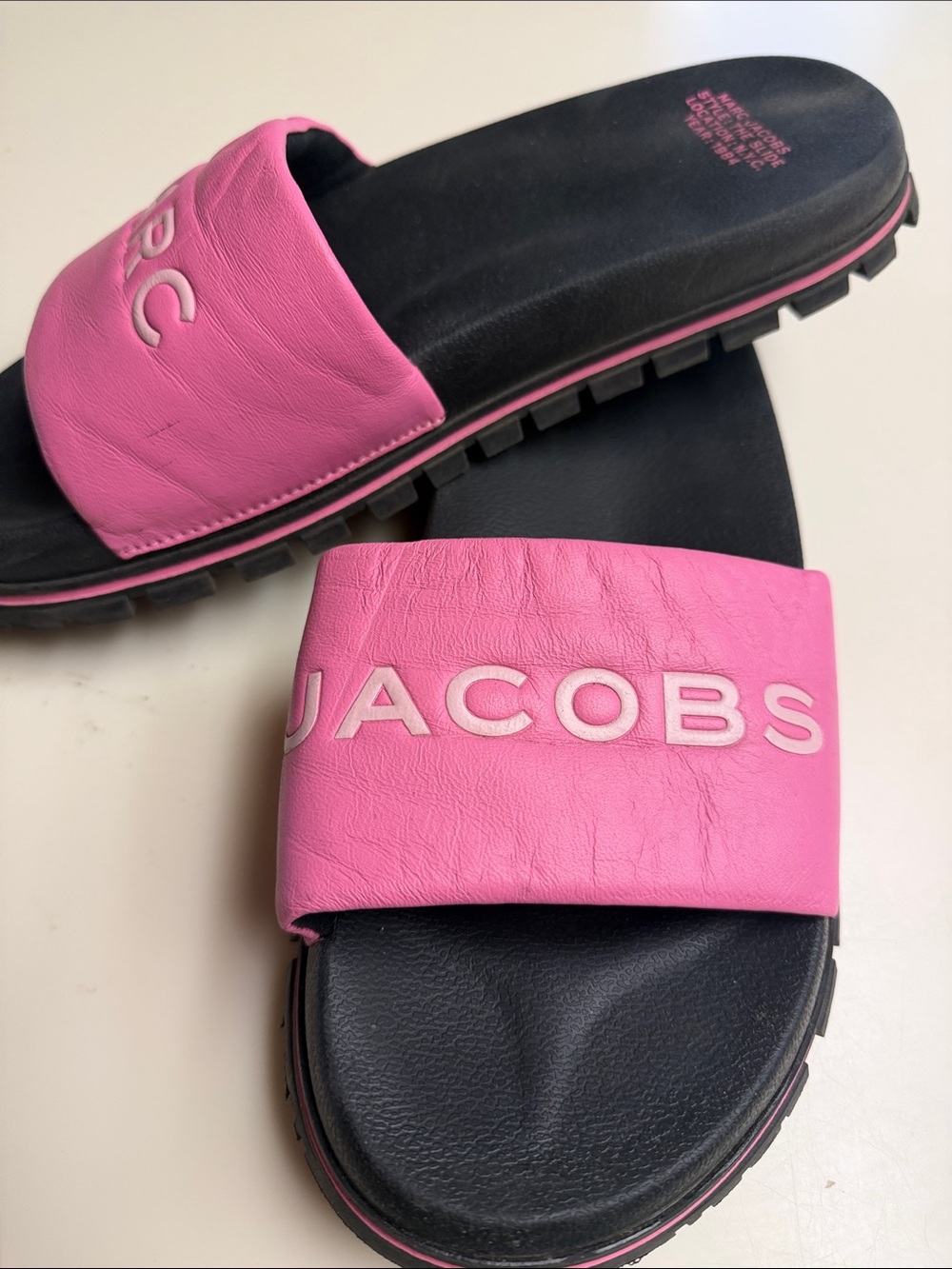 Marc Jacobs The Slide Sandals Size 40 (9-9.5) - Picture 2 of 7